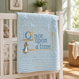 Once Upon a Time Heirloom Crib Quilt-Crib Quilt-Auntie J's Designs