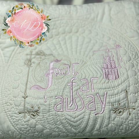 Far, Far Away Heirloom Baby Quilt-Auntie J's Designs